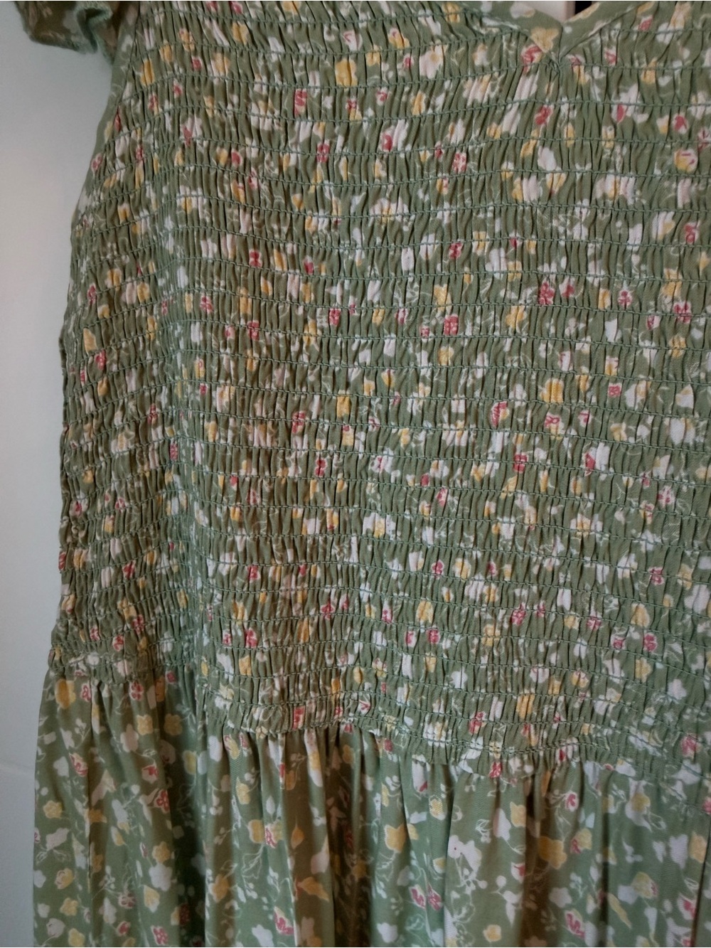 Japna Floral Smocked Summer Dress - Picture 4 of 6